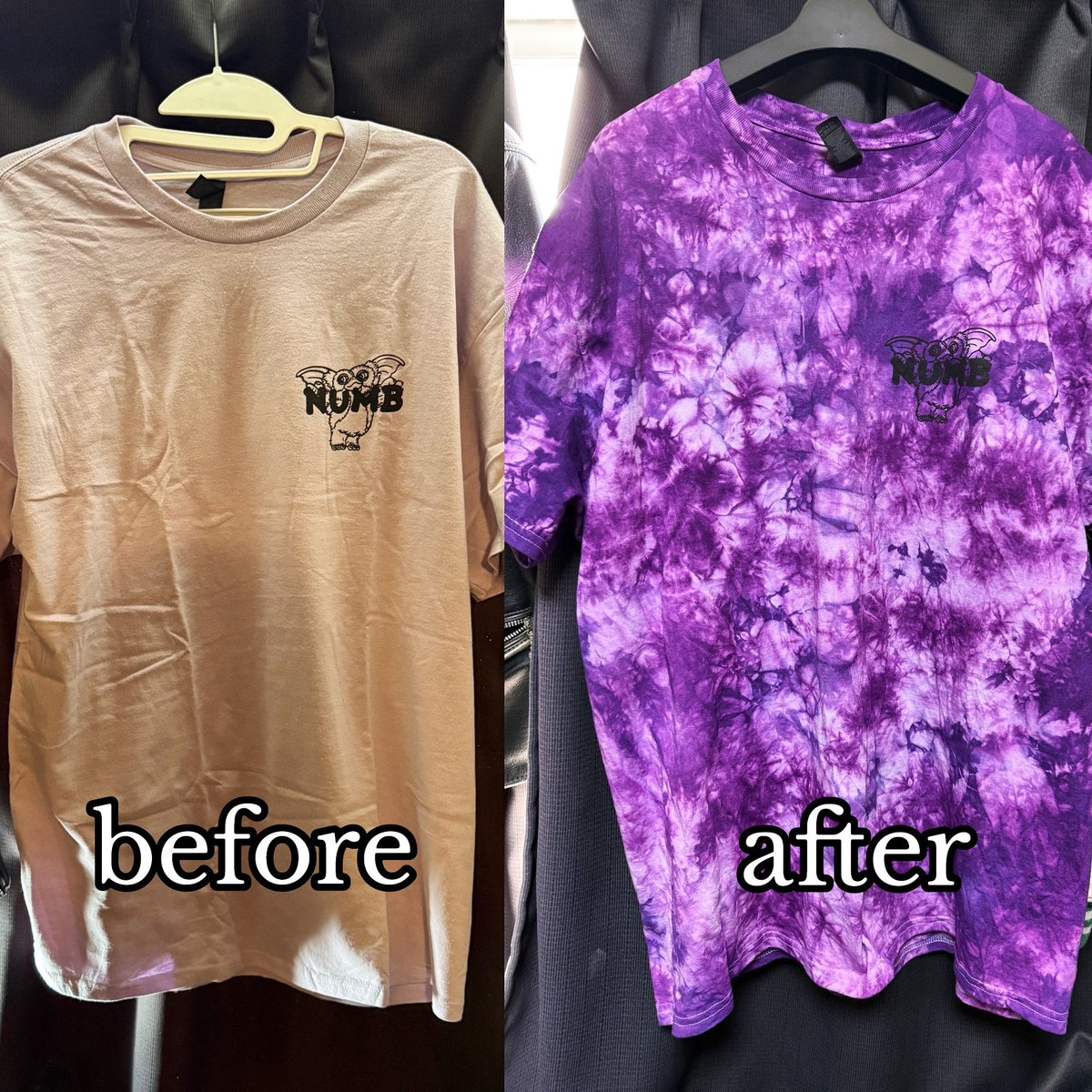 Sound_mattsun's tweet image. お客様オーダー

NUMBののマーチのTシャツをムラ染めで仕上げました✨
ありがとうございます♪

古着リメイクやグッズ製作、アパレル製作、など色んなタイダイ染めも1着から受け付けてますのでお気軽にDMください✨

#タイダイ染め
#tiedye