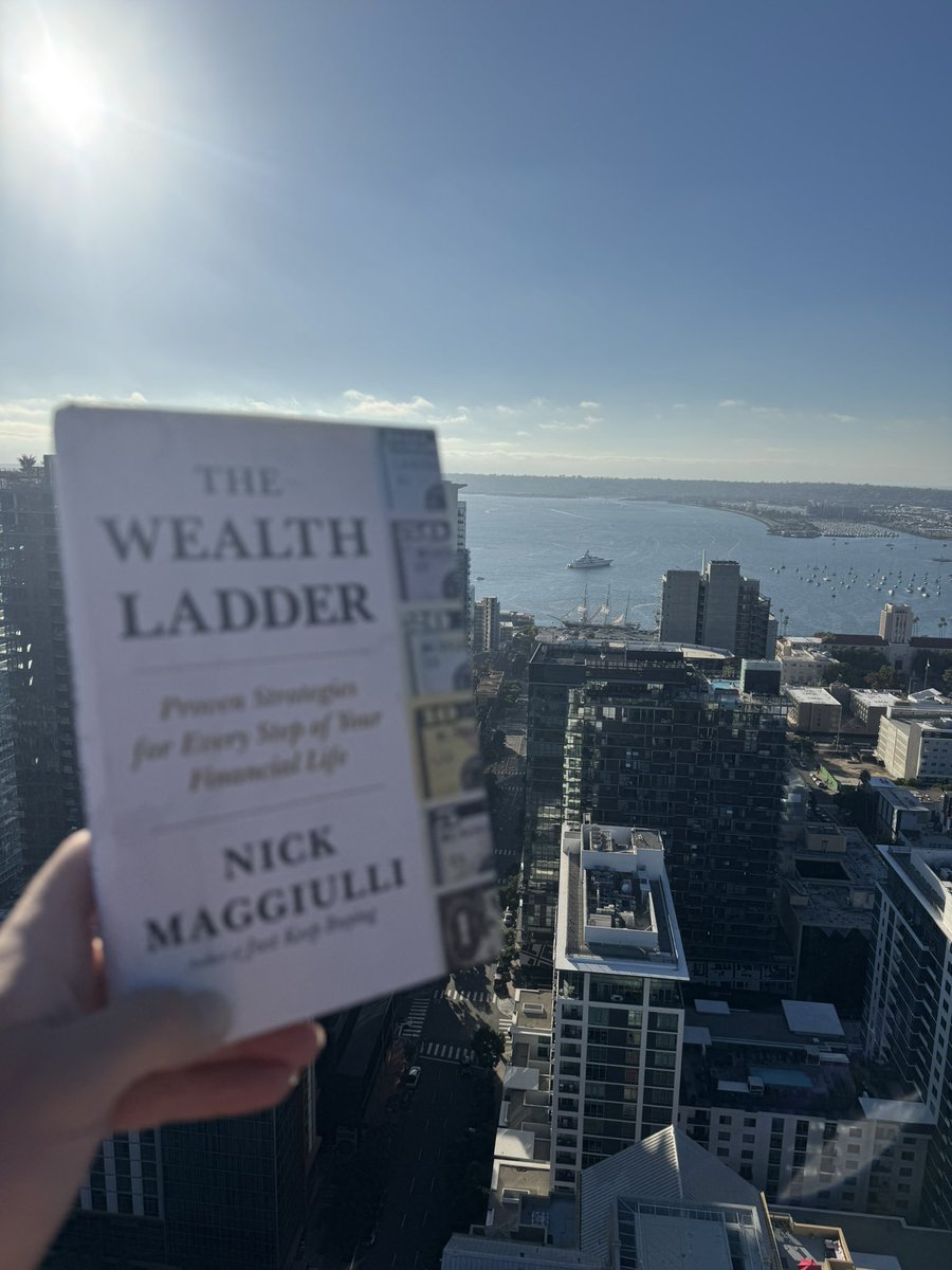 This is a great read from <a href="/dollarsanddata/">Nick Maggiulli</a> 

I haven’t read his first book, Just Keep Buying, but will definitely be grabbing a copy here soon. 

The Wealth Ladder explores each level of the wealth building journey from those just starting out to those with $100M+ net worths. Nick