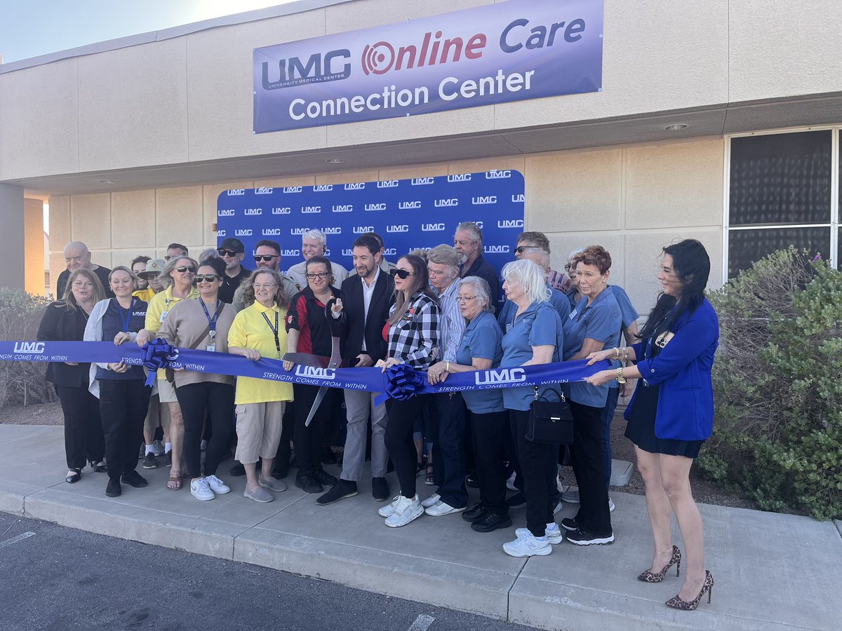 CommishNaft's tweet image. We have officially welcomed the @UMCSN Online Care Connection Center to #Laughlin 🩺 The Connection Center offers a space for medical care through telehealth services, making access to care quicker and easier than ever for our @ClarkCountyNV residents in Laughlin.