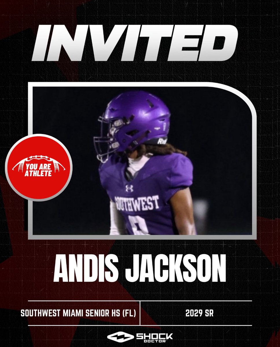 AndisJackson14's tweet photo. Thank you for the invitation @youareathlete l really appreciate it looking forward to see you all December 13 https://t.co/PiJyBMpkL9