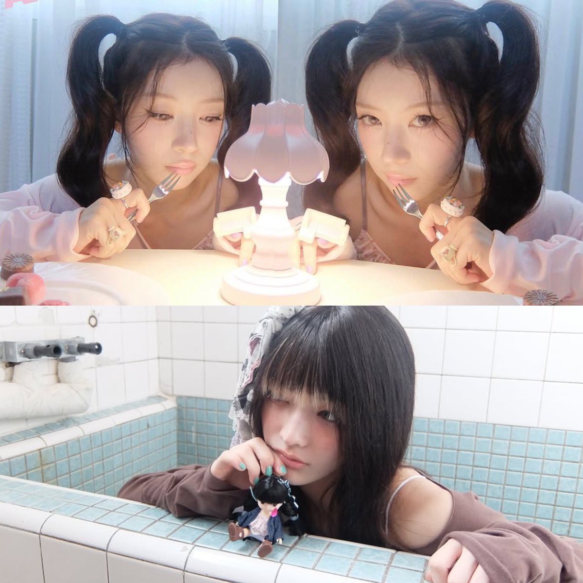 mokarongpic's tweet photo. 𖥻 ׁ ׅ ! ׁ ׅ 🪷 ~ 

#MOKA #모카  #IROHA #이로하 #ILLIT https://t.co/bMUnf2ixu7