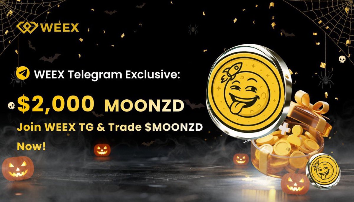 🎉 REWARD TIME! 🎉
We’re giving away 10.000$ $MOOZD to our amazing supporters

🔥 To join:
1️⃣ Follow <a href="/WEEX_Official/">WEEX</a> 
2️⃣ Retweet this pinned post 🔁
3️⃣ Comment your #BNB  address 

Let’s reward the true MOONZD community! 
#moonzd #Airdrop #BSC #Crypto #Giveaway