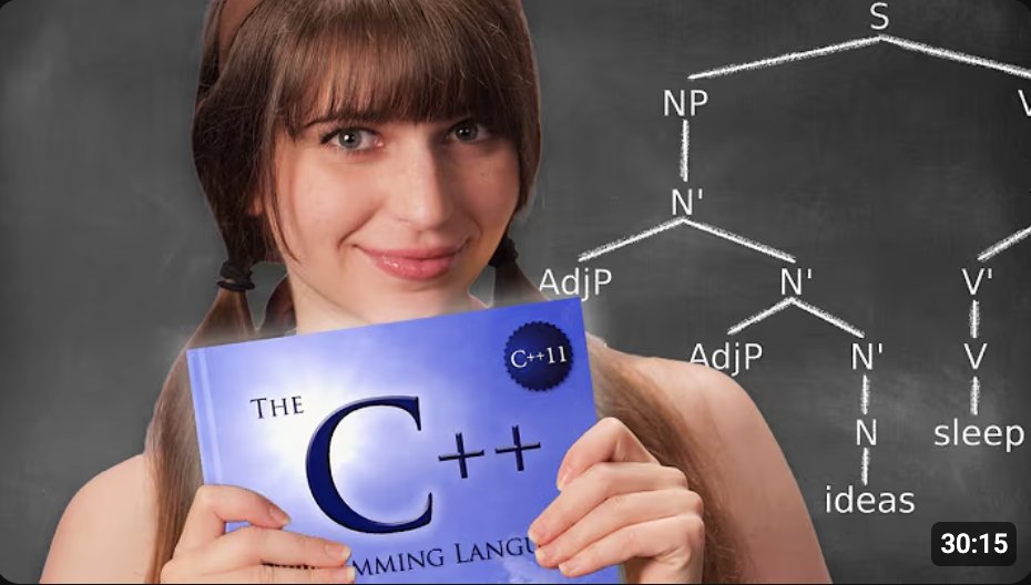 charliesbot's tweet image. Este video de @lauriewired me encantó!

&quot;Programar no son matemáticas, es lingüística&quot;

youtube.com/watch?v=rv3S1H…