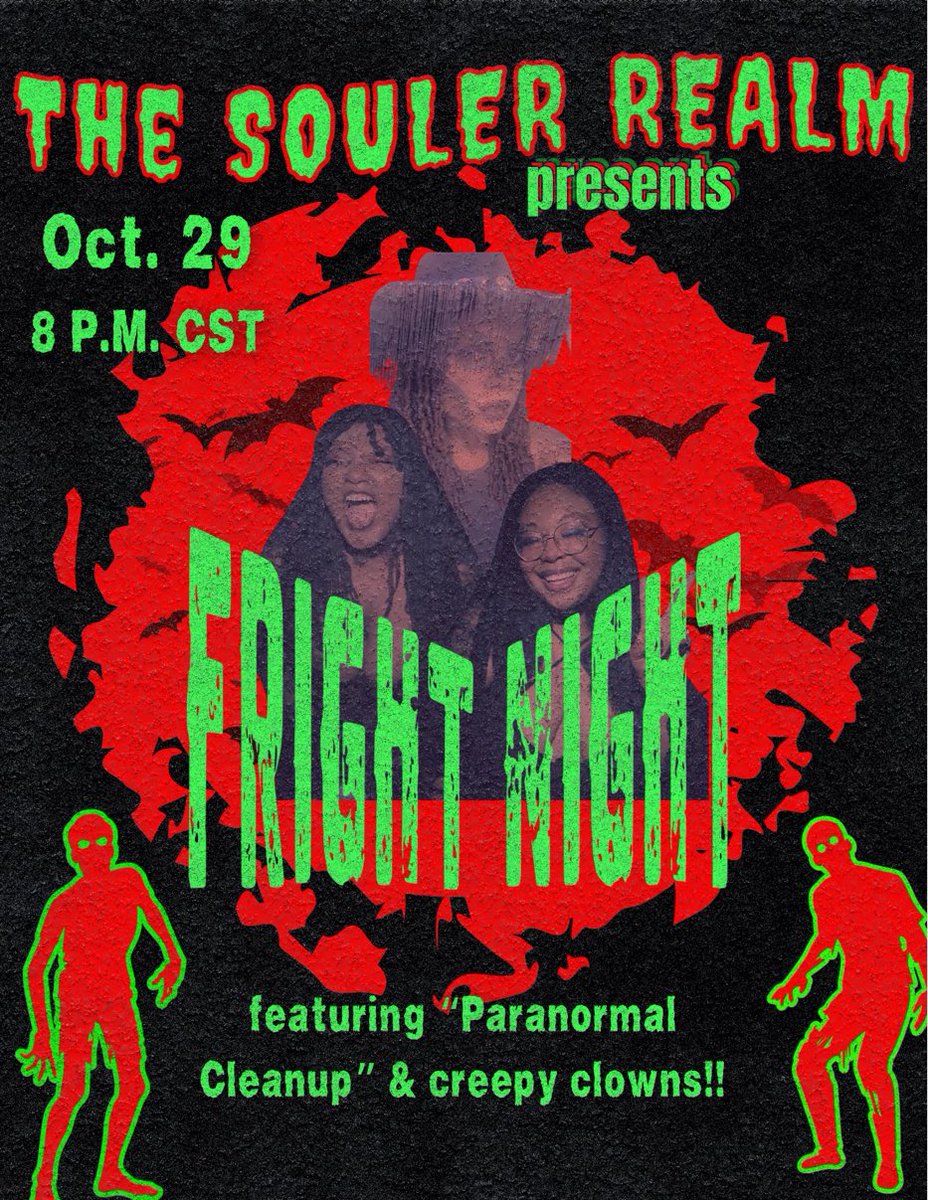 We are live NOW!! Twitch.tv/thesoulerrealm