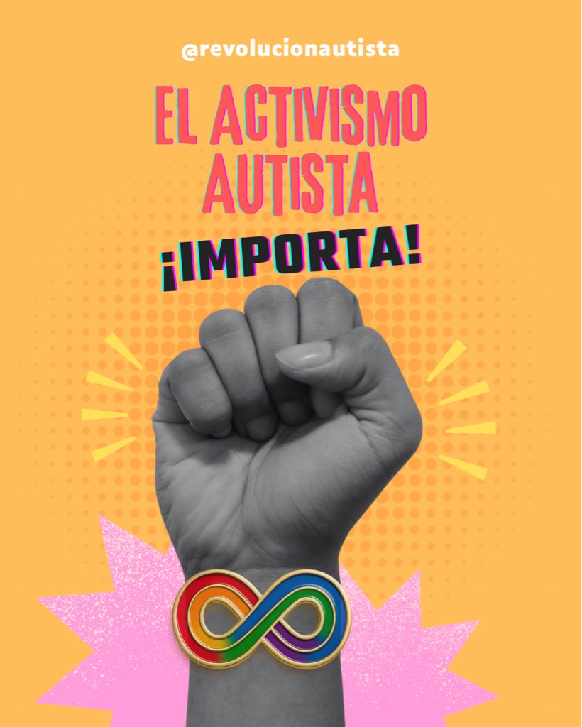 El #activismoautista no es moda ni etiqueta: es resistencia frente a décadas de silencios, patologización y discursos que nos redujeron a estereotipos.

#RevoluciónAutista #NadaSobreNosotresSinNosotres #AutismoLatino #Neurodiversidad #Resistencia #Autista #Autismo