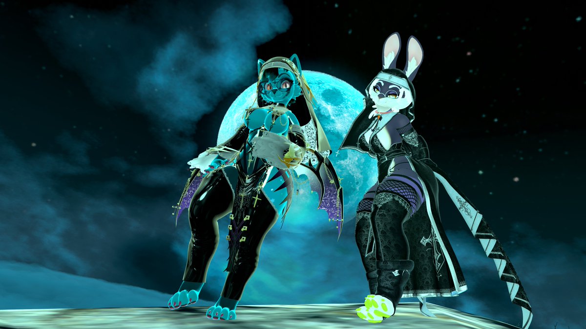 Cold night we are having uh? 
Care to join us?
Promise it will get warmer 😈😇
W/<a href="/SinUsagii/">Sin Usagii |🔞🐰</a>