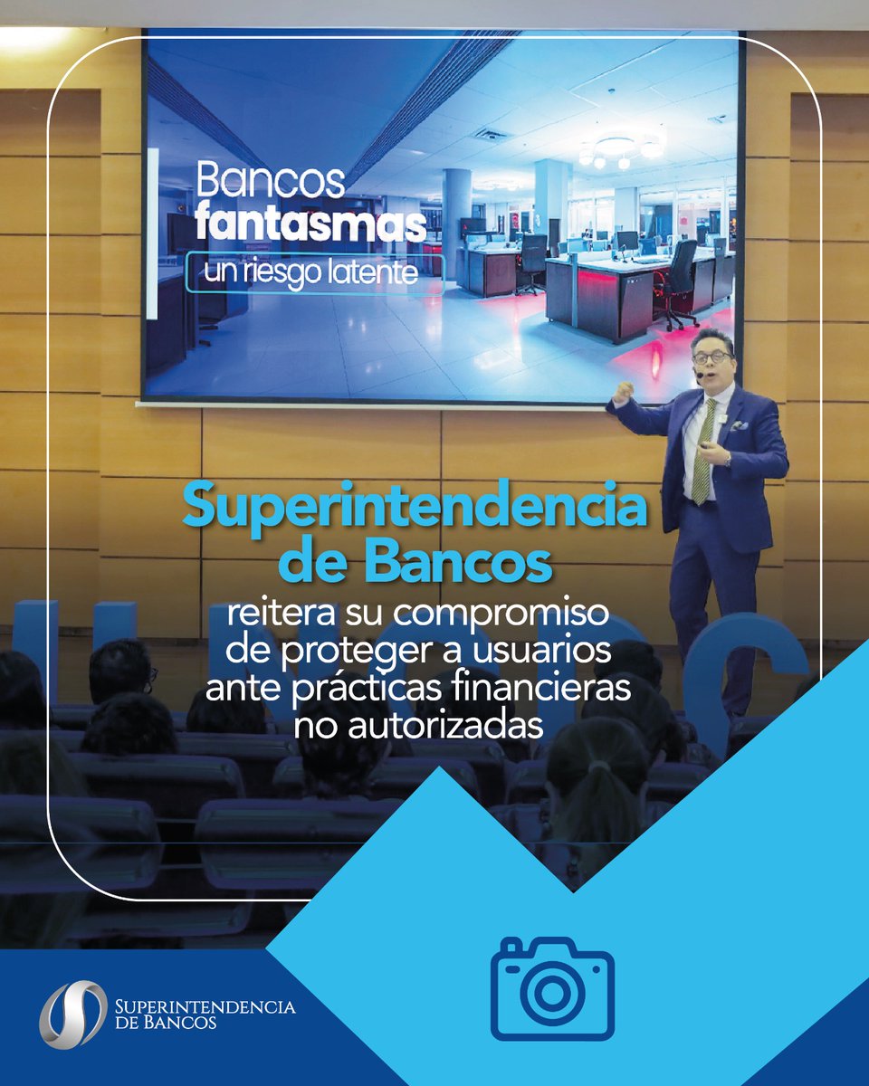 superbancosEC's tweet image. 📢 #Conversatorio
En el Día Nacional de la Prevención contra el #LavadodeActivos, la Oficina de las Naciones Unidas contra la Droga y el Delito (@EcuadorUnodc) realizó el evento “No todo lo que brilla es lícito”. 💡

👔 El Superintendente @RobertoRomeroV participó con su ponencia…