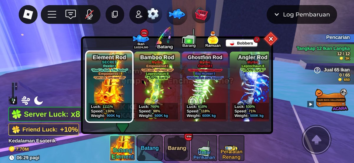 orgasmnz's tweet image. tos yg dah dapet element rod