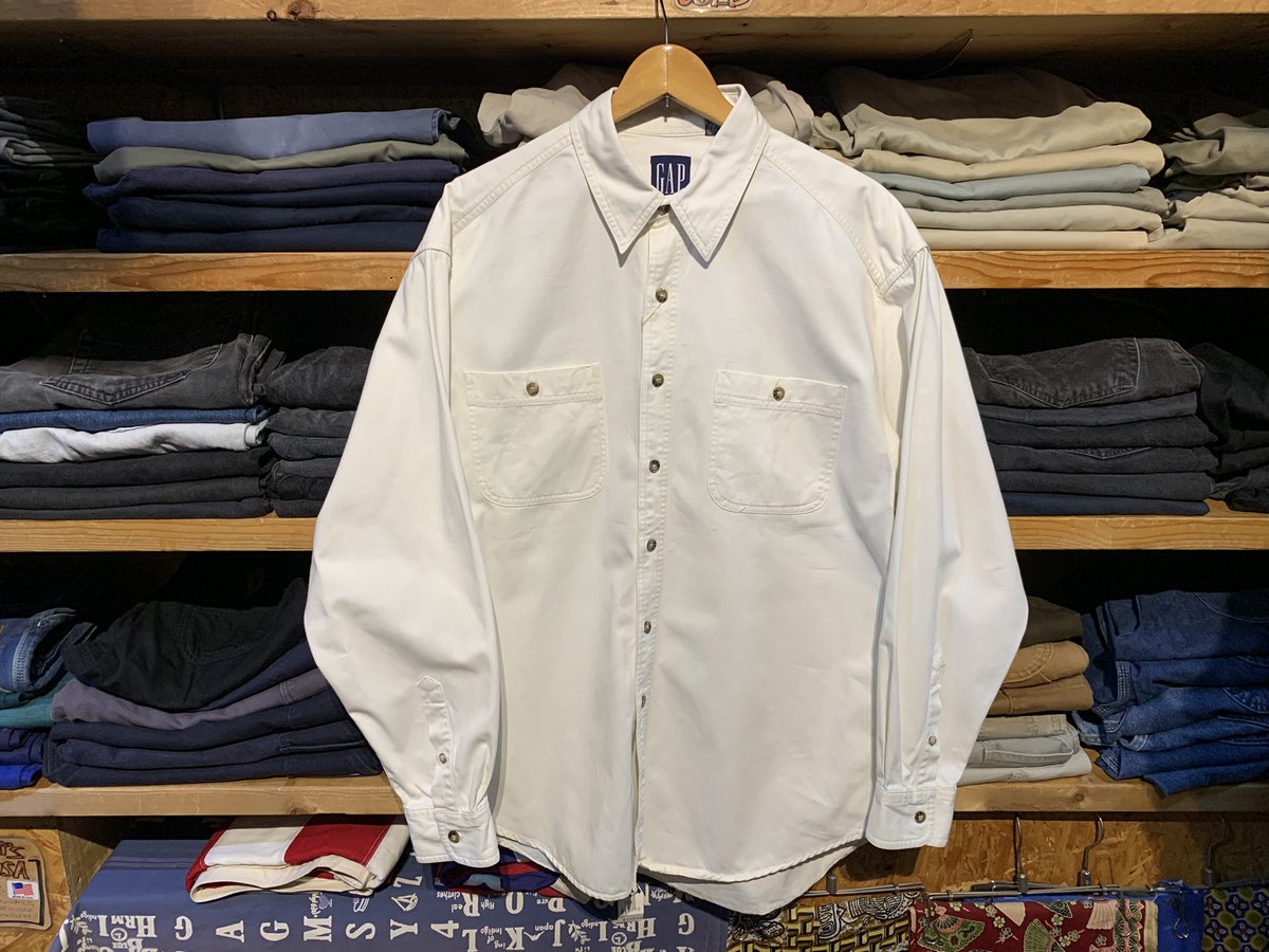 outsidekawasaki's tweet photo. USED GAP
Heavy White
Long Sleeve Shirts
-Cotton-
Size L
XLぐらい
Price ¥5940 Taxin
#アウトサイド川崎 #outsidekawasaki #川崎 #古着 #川崎古着 #神奈川古着 #川崎古着マップ #川崎アメカジ #神奈川古着屋 #川崎古着屋 #gap #oldgap #ギャップ #オールドギャップ #ネルシャツ #アメカジ https://t.co/Gejregt53W