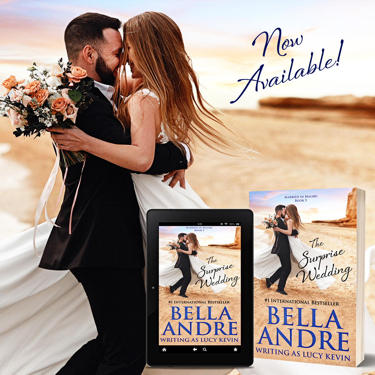Bella Andre's new book is here!
#BellaAndre #Romancebooks #NewBookRelease #MarriedInMalibu #RomanceReaders