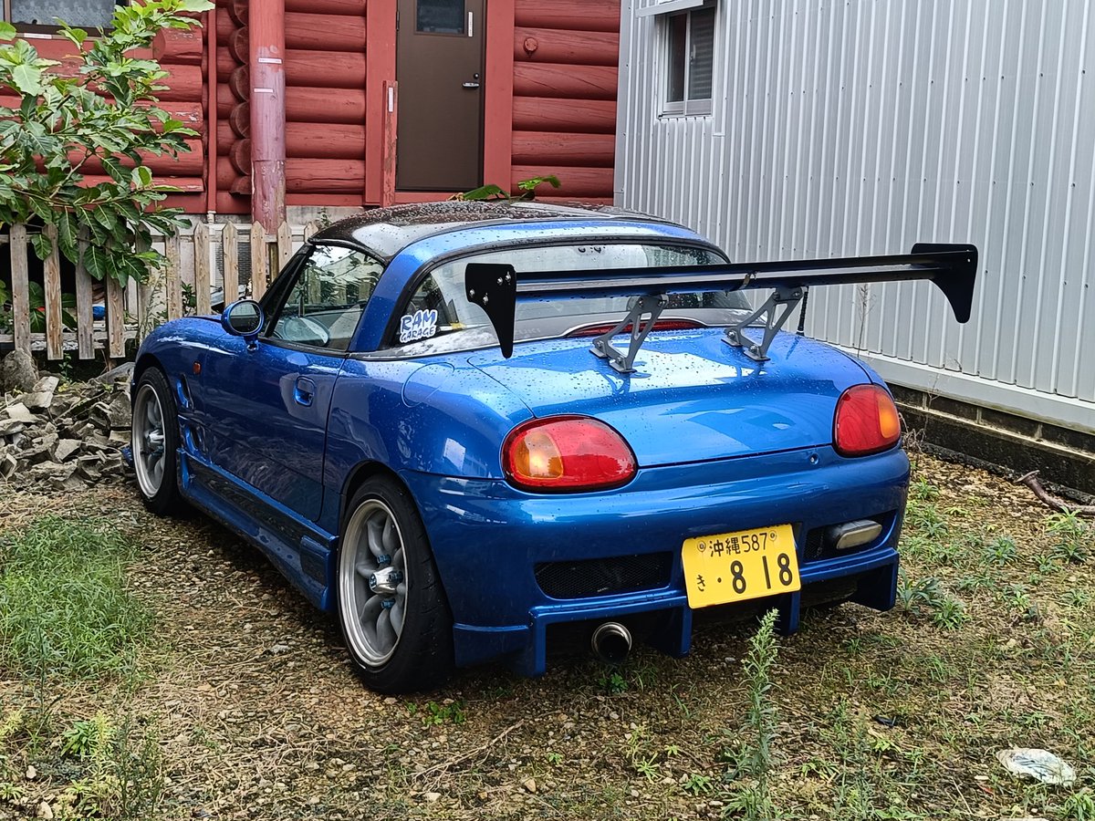 senatoppi2's tweet photo. この車で通勤してます
青カプチ号 https://t.co/aiQIAugBGf