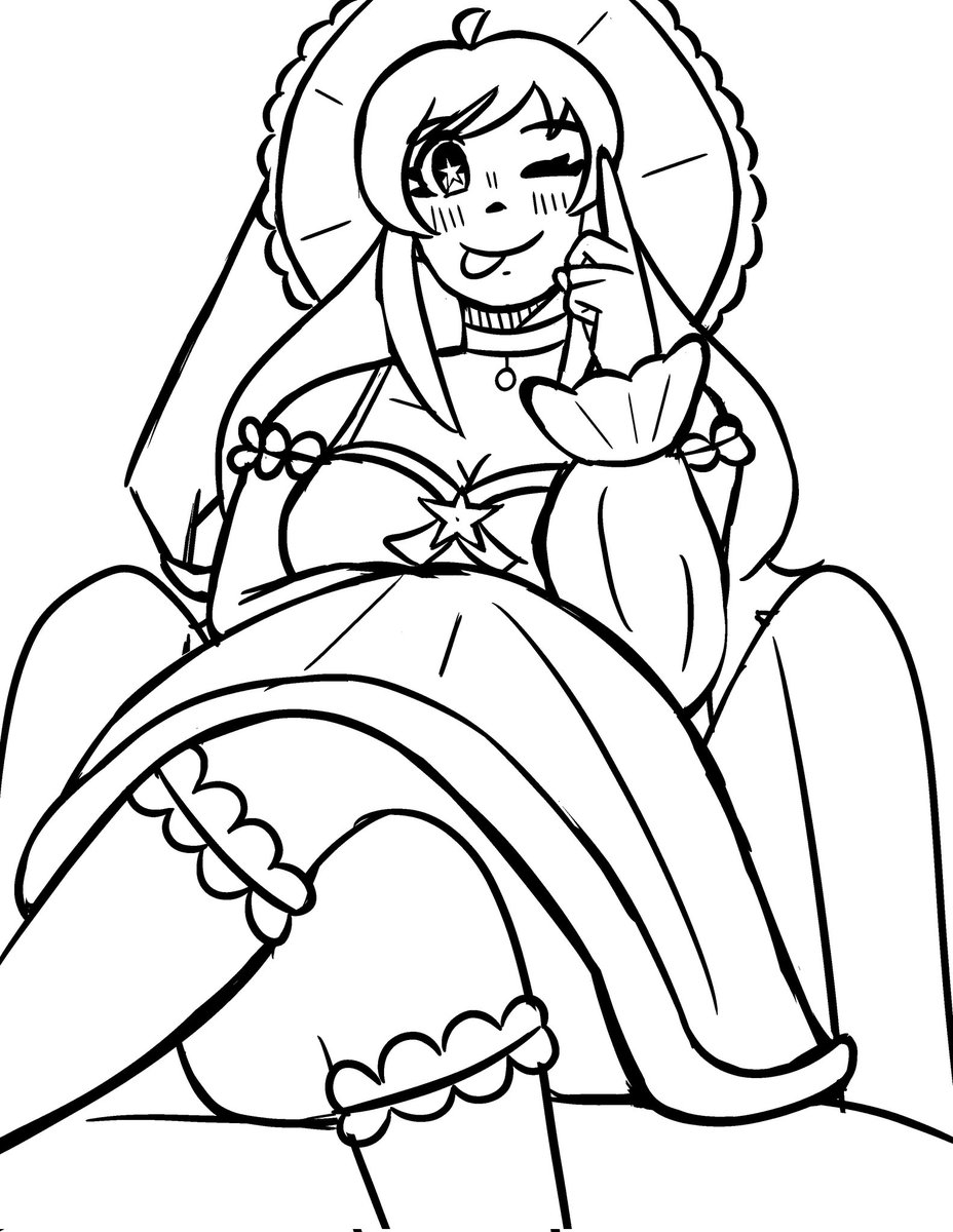 fllooflle's tweet image. Should I finish this, chat??
#wip #oc