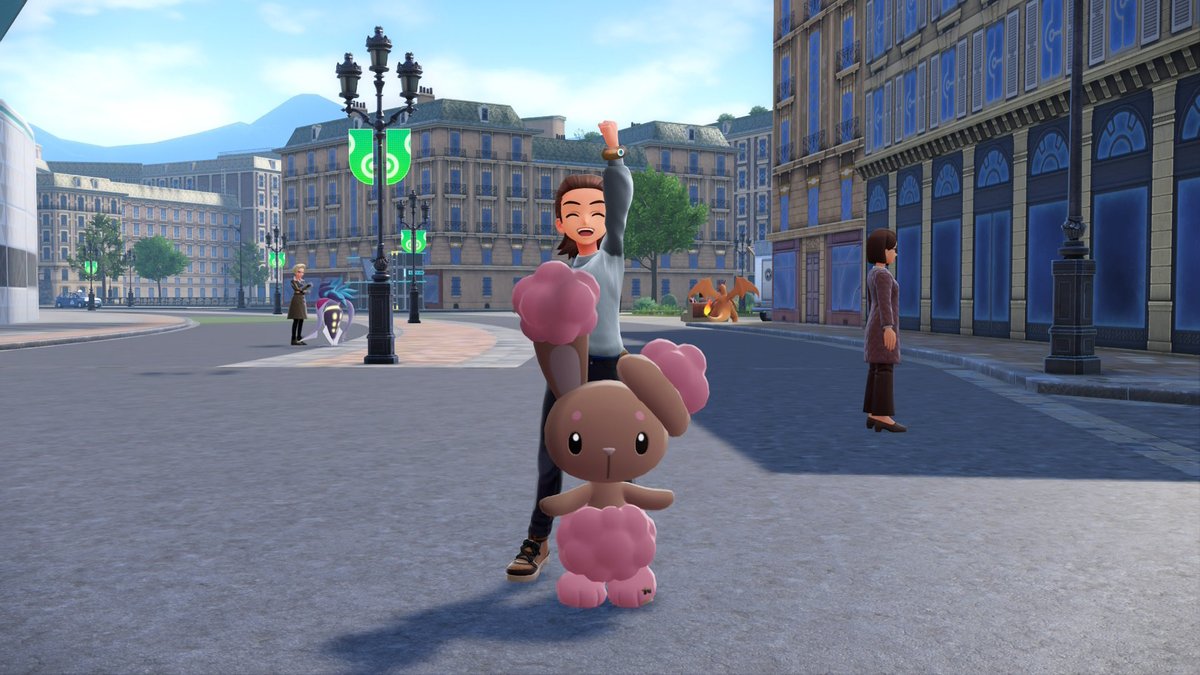 1st shiny alpha! It’s also only my 2nd shiny in the game :) still just playing through the story. Randomly encountered it in wild zone 6. #PokemonLegendsZA #shinybuneary #shinyalpha