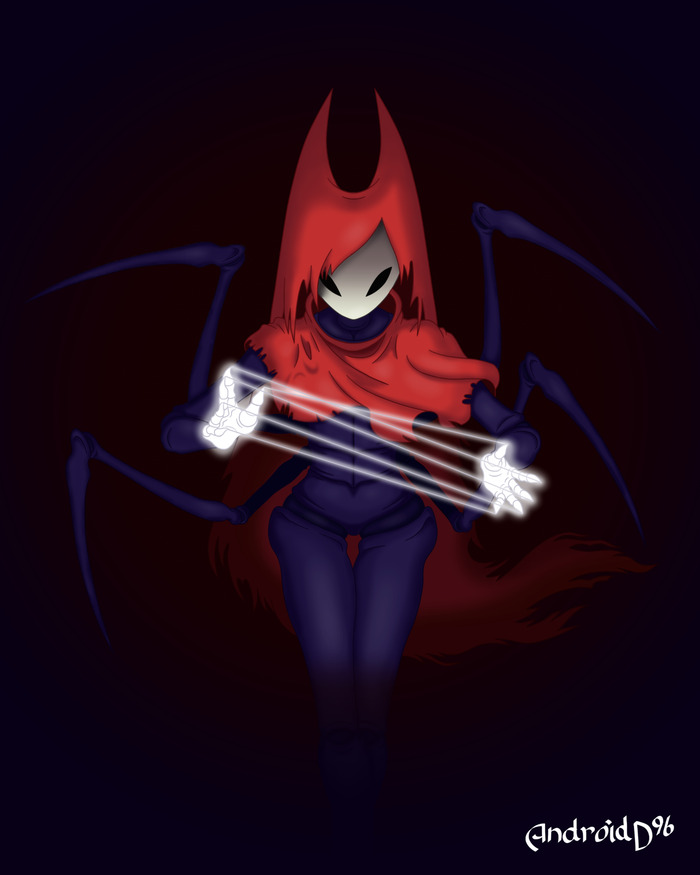 android_dx's tweet photo. A small DTIYS piece of an alternate version of Hornet: The Red Monarch (from @Syncinfl0ow of @Godgrounds). Hopefully this turned out good.
#godgrounds #hornet #hollowknight #Hornetfanart #Silksong #silksongart https://t.co/uVTqwY7hVo