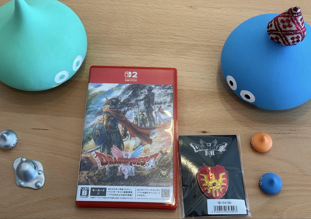 nor_offline's tweet photo. 神！サプライズでドラクエ1&amp;2 🎁✨ https://t.co/LCo9jt1JDe