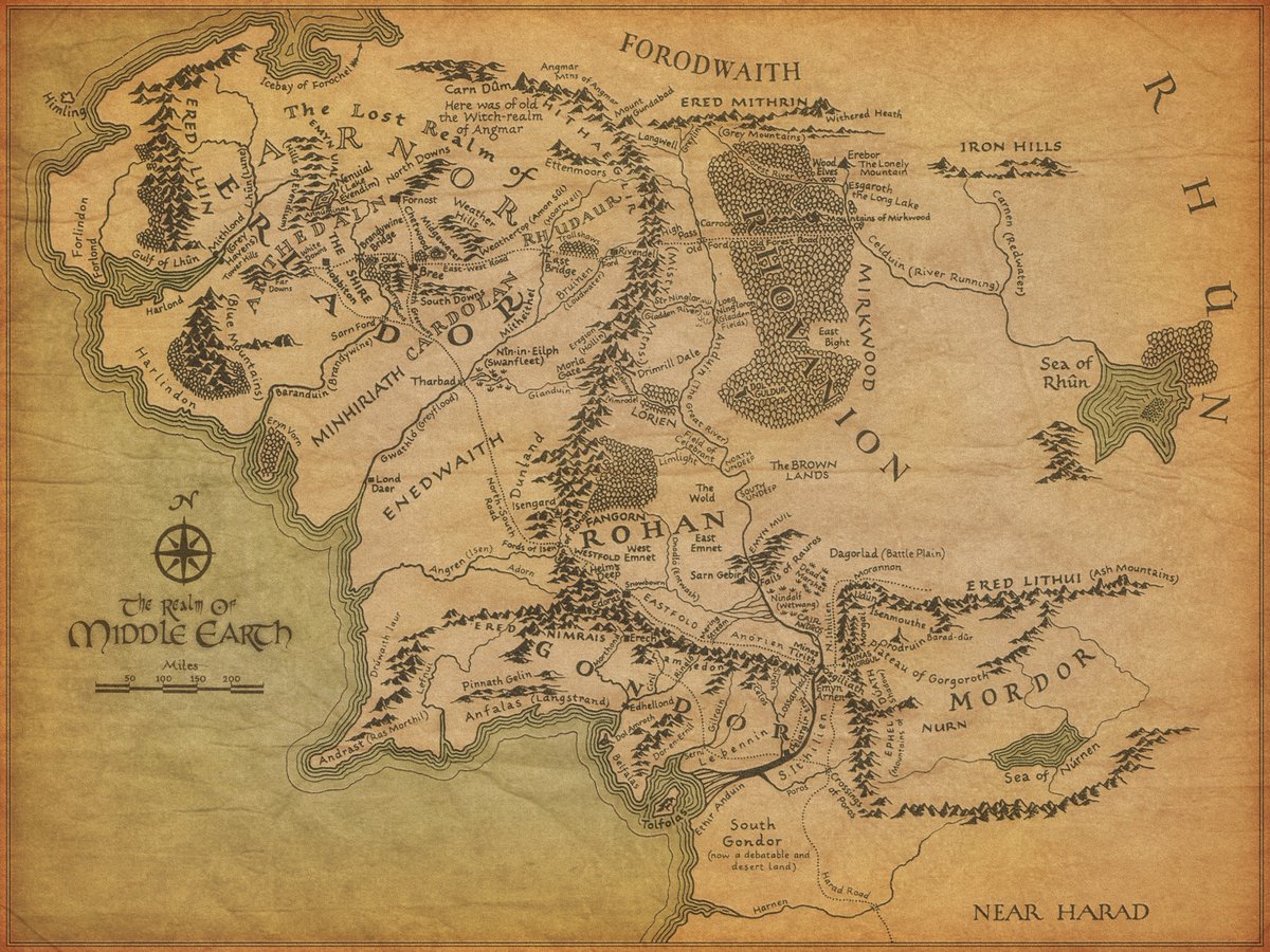 LOTR_Daily_'s tweet image. If you could visit one place in Middle-earth, where would it be?