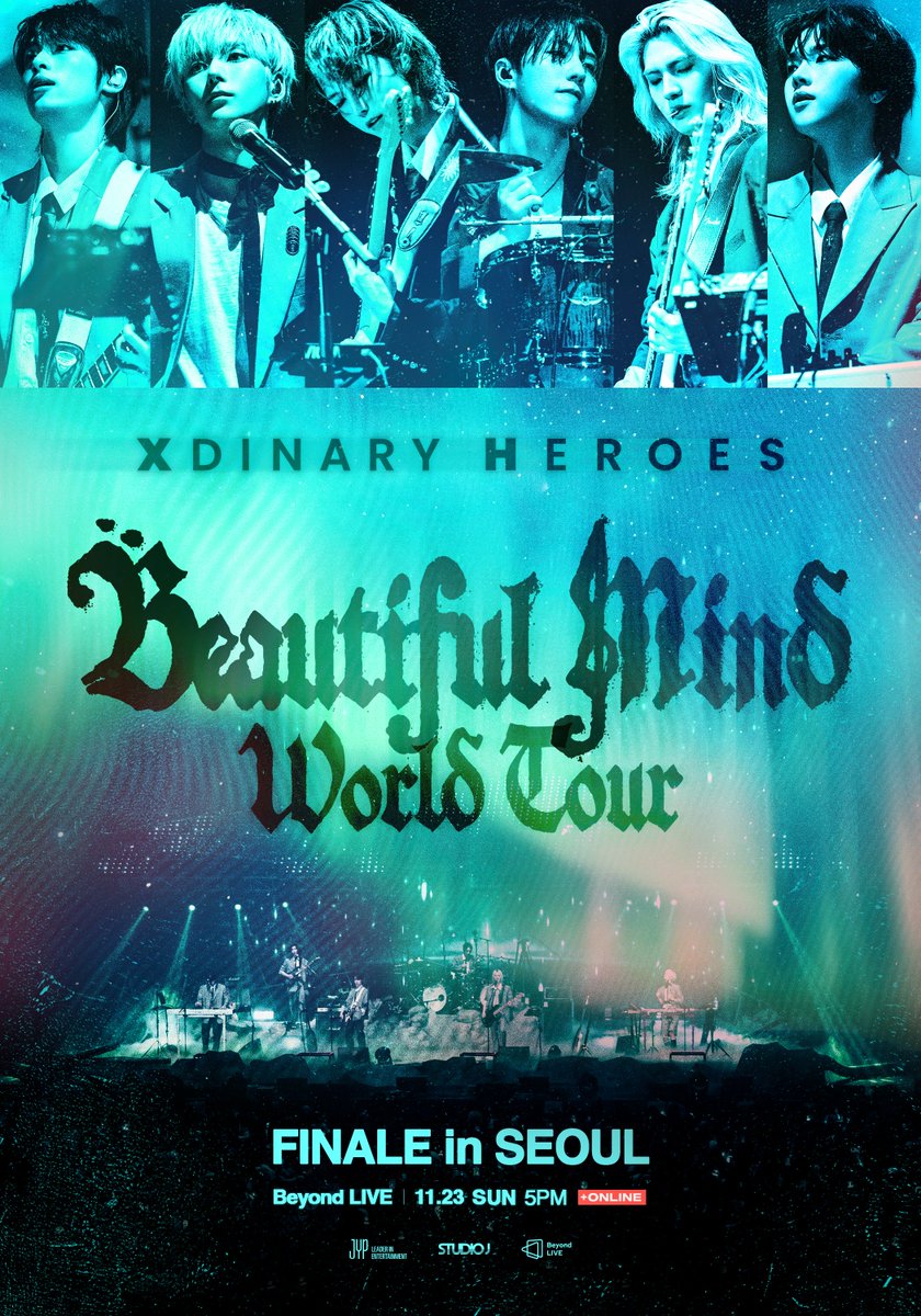 XH_official's tweet image. Beyond LIVE - Xdinary Heroes〈Beautiful Mind〉World Tour FINALE in SEOUL
Ticket Open Notice
bit.ly/43AwFCQ
#XdinaryHeroes #엑스디너리히어로즈
#Beautiful_Mind_WorldTour
#Beautiful_Mind
#WE_ARE_ALL_HEROES
#BeyondLIVE