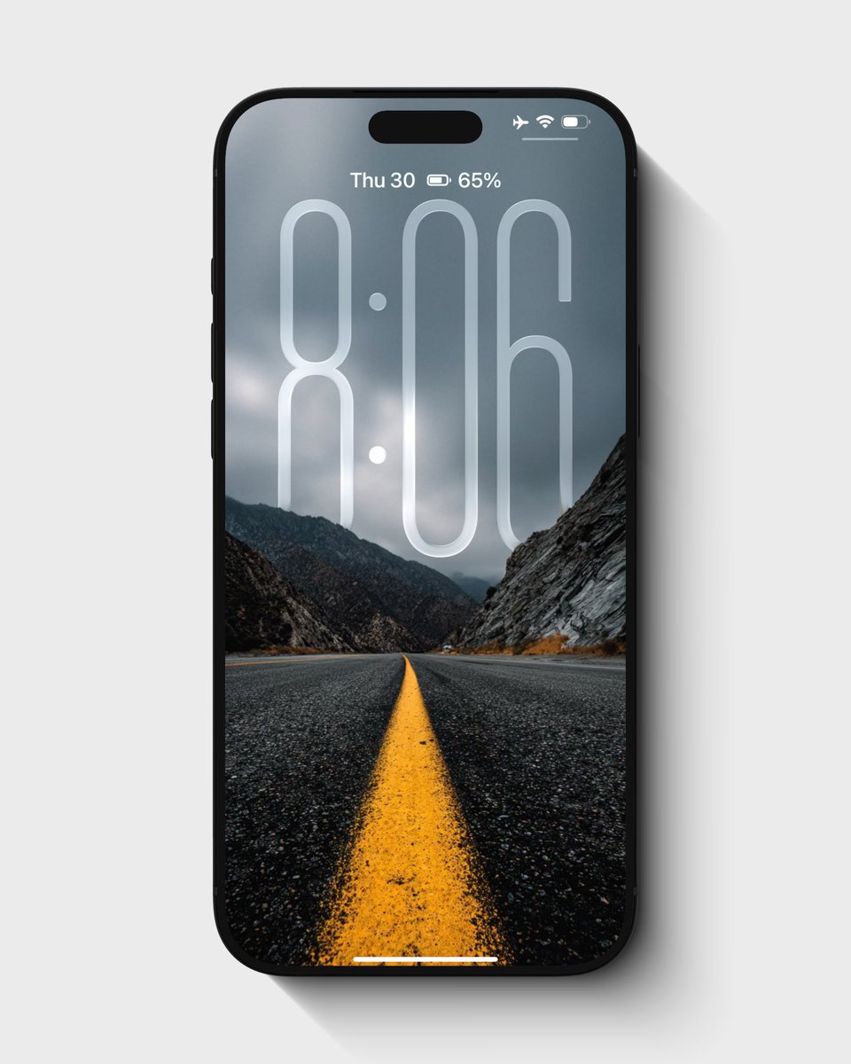 Ahmadansari2233's tweet image. Another Way #iOS26Wallpaper