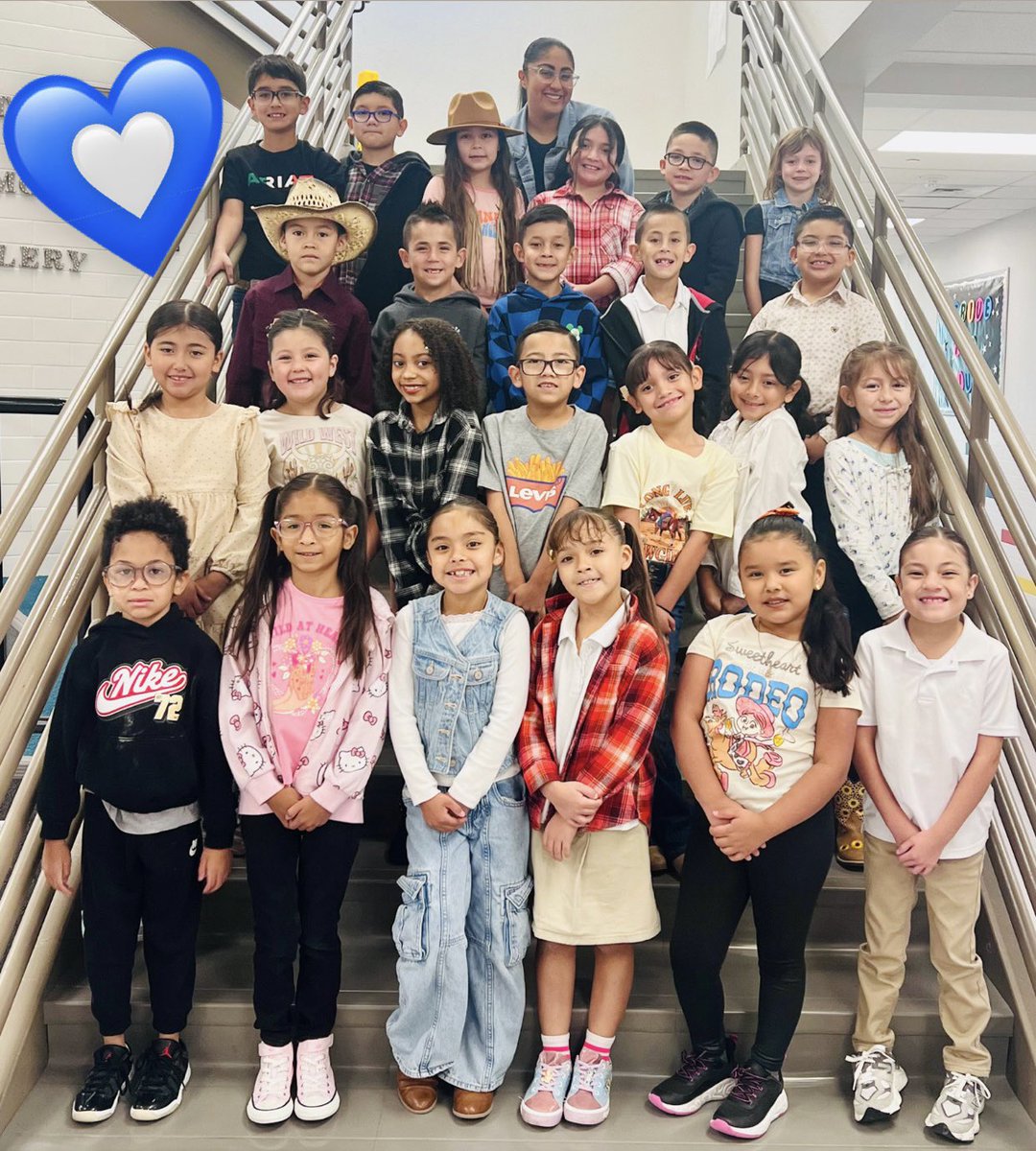 Blessed with the best second graders! #CTEHeartAtWork #ALLIN  #TeamSISD