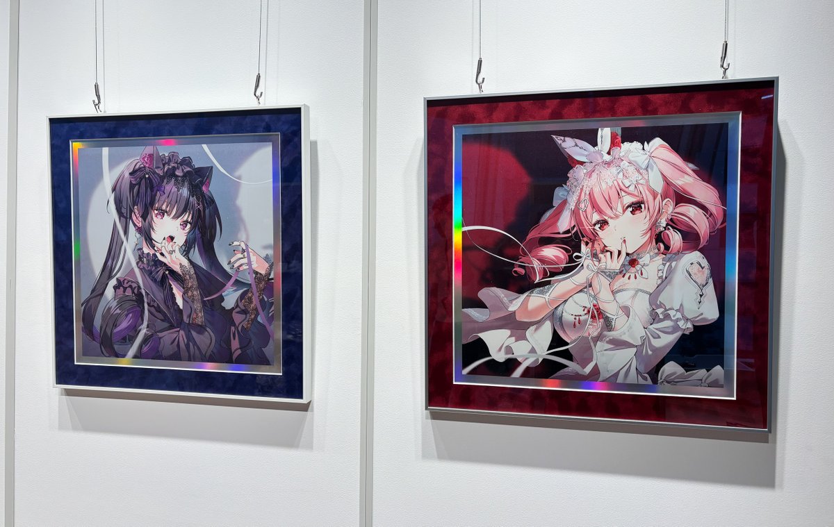「magmabooks様の『セレニティ アート・オブ・ロスリ』発売記念展にて、プレ」|🇷 🇴 🇸 🇺 🐰 Rosuuriのイラスト