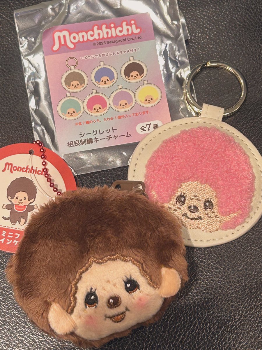 ヒョウ柄くん早速お迎えしてきた!!
jouetieの子との相性がよすぎる◎

新商品もいくつか出てて買っちゃった😸
ランダムは茶色狙いだったけどピンクだった🤧

 #モンチッチ