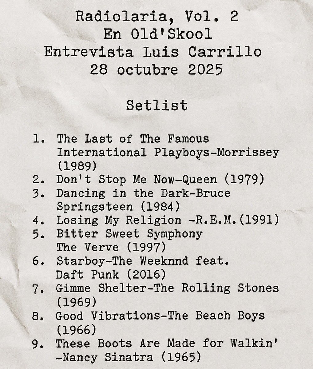 ¡Qué gran velada en #OldSkool con <a href="/algavito/">Arturo López Gavito</a> y <a href="/MarioLafontai18/">Mario Lafontaine Private</a>! Platicamos de una decena de historias incluidas en #RadiolariaVol2, pero lo mejor fueron las charlas “mientras sonaban” las canciones.
<a href="/grupoacir/">Grupo ACIR</a> <a href="/MixMxOficial/">MIX FM</a>
