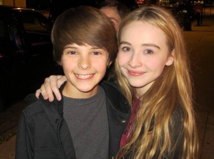 Sabrina Carpenter arrested Corey Fogelmanis at tonight’s #NYCShortnSweet show.