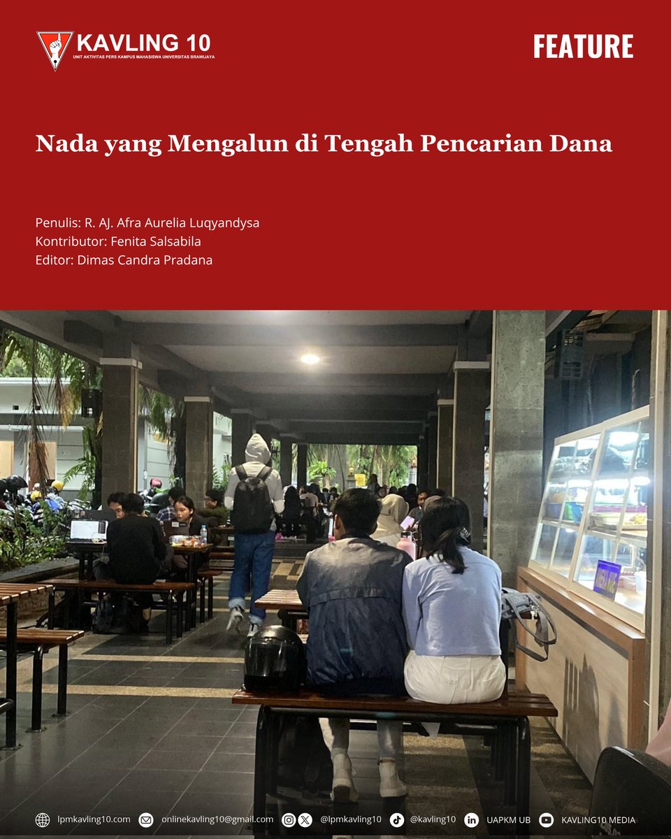 lpmkavling10's tweet photo. [FEATURE]

Nada yang Mengalun di Tengah Pencarian Dana

Baca selengkapnya di website kami: https://t.co/knirt2JbCS

Penulis: R. AJ. Afra Aurelia Luqyandysa
Kontributor: Fenita Salsabila
Editor: Dimas Candra Pradana

#danusan #mahasiswa #ngamen #homebandfisipub #bharatayudha2023 https://t.co/af97NDvd7f