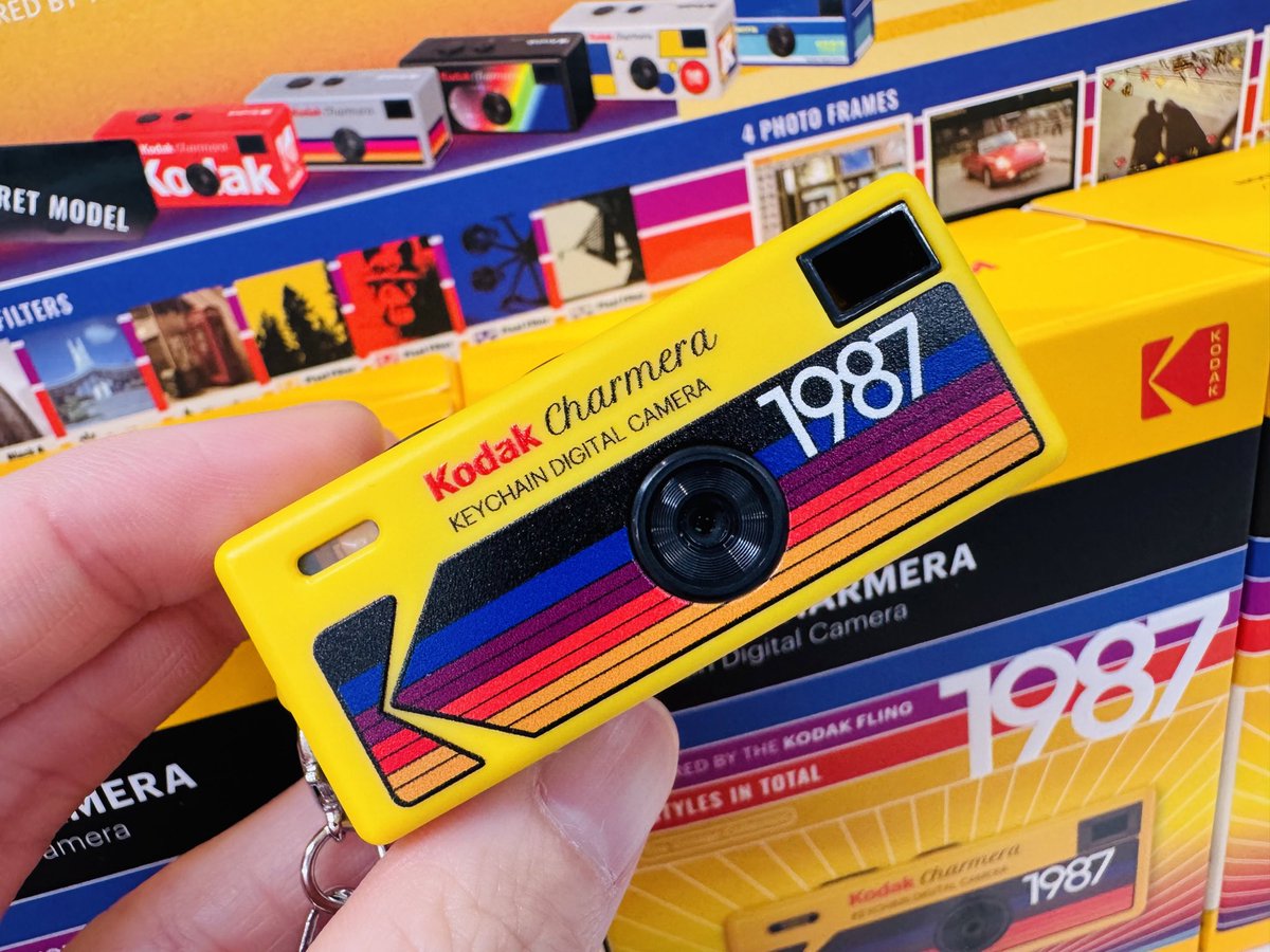 正規品 Kodak Charmera イエロー トイカメラ コダック 1987