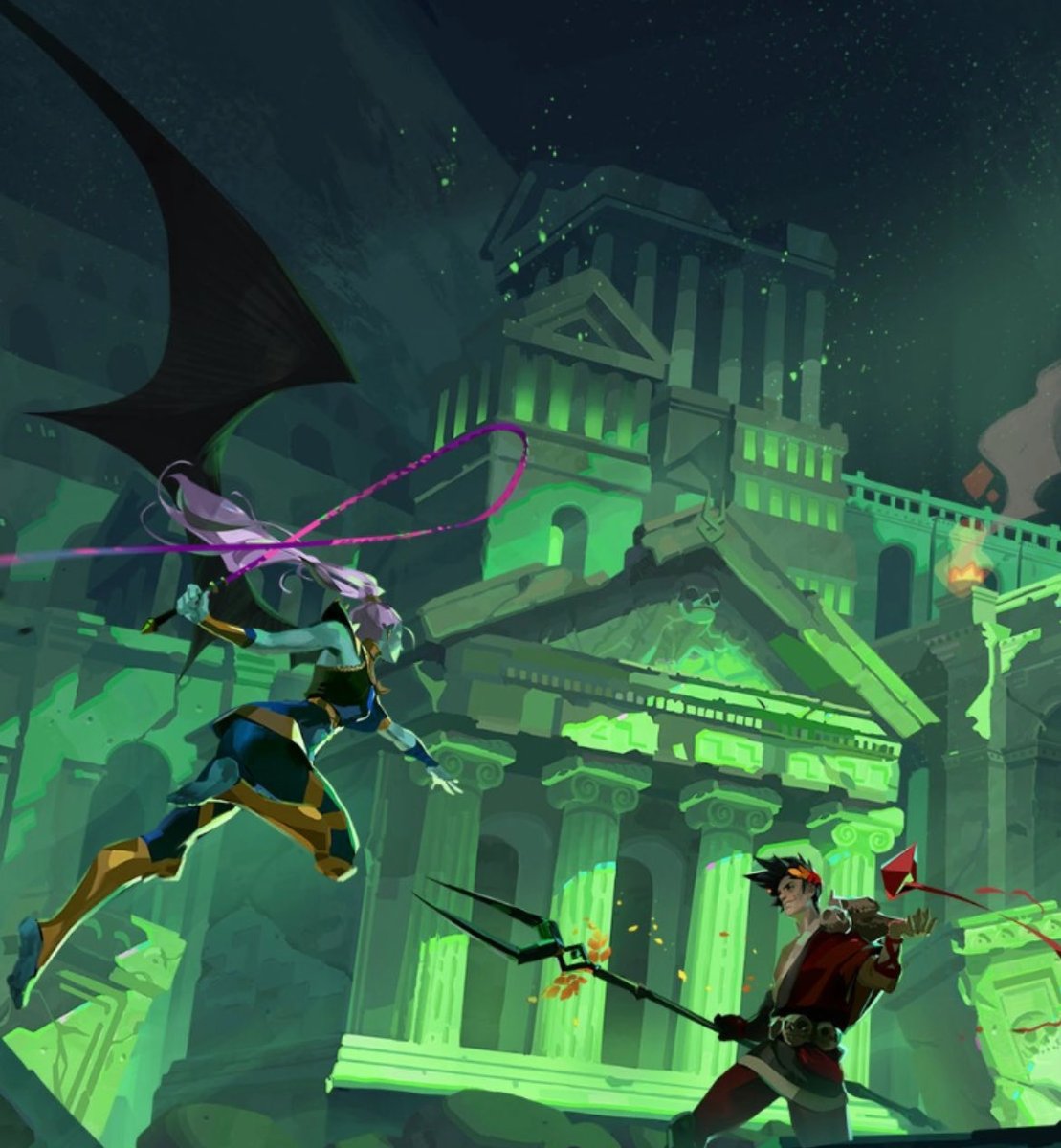 zagreus’ grin… megaera’s grace… how could you not say mother and father