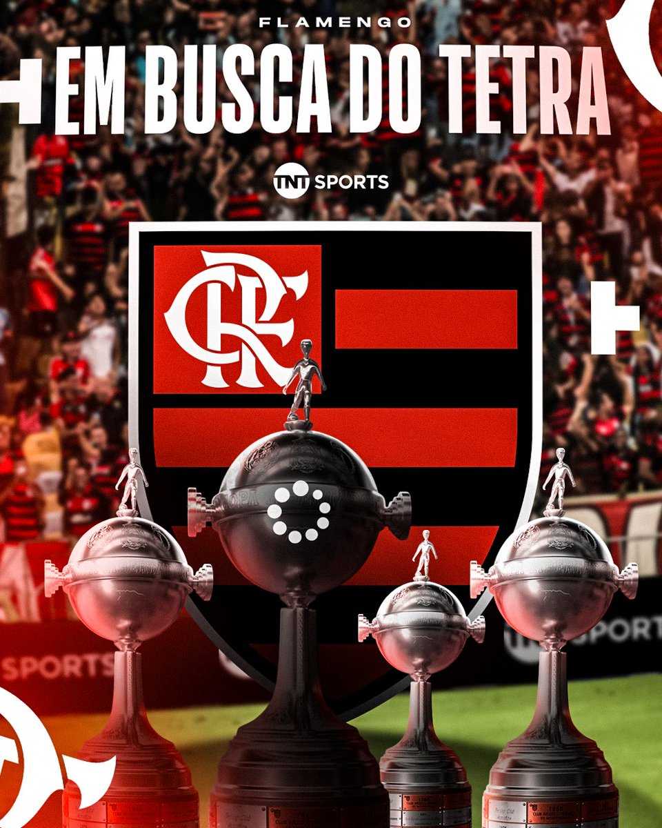 TNTSportsBR's tweet photo. O FLAMENGO QUER PERSEGUIR O TETRA! 4️⃣🏆
O Rubro-Negro FOI VALENTE EM AVELLANEDA e buscou a classificação com 1 a menos! #Libertadores #PósJogo #TR https://t.co/eZUUCrv4K2