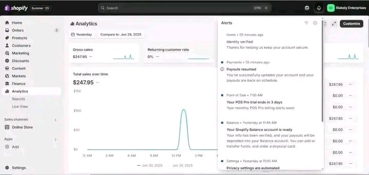 temzy_Oly2341's tweet image. 💳 Stop losing customers to failed checkouts!
I help Shopify store owners set up smooth, secure Shopify Payments that work worldwide 

Ready to start collecting payments like a pro? 
#ShopifyPayments #Ecommerce2025 #ShopifyExpert #PaymentGateway #OnlineBusiness #EcommerceGrowth