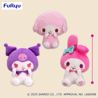 ⚠️11月登場のプライズ【予告】📣／ むぎゅっとBIGぬいぐるみの新