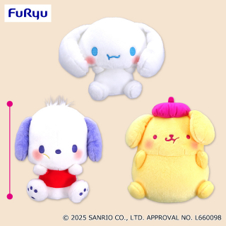 ⚠️11月登場のプライズ【予告】📣／ むぎゅっとBIGぬいぐるみの新