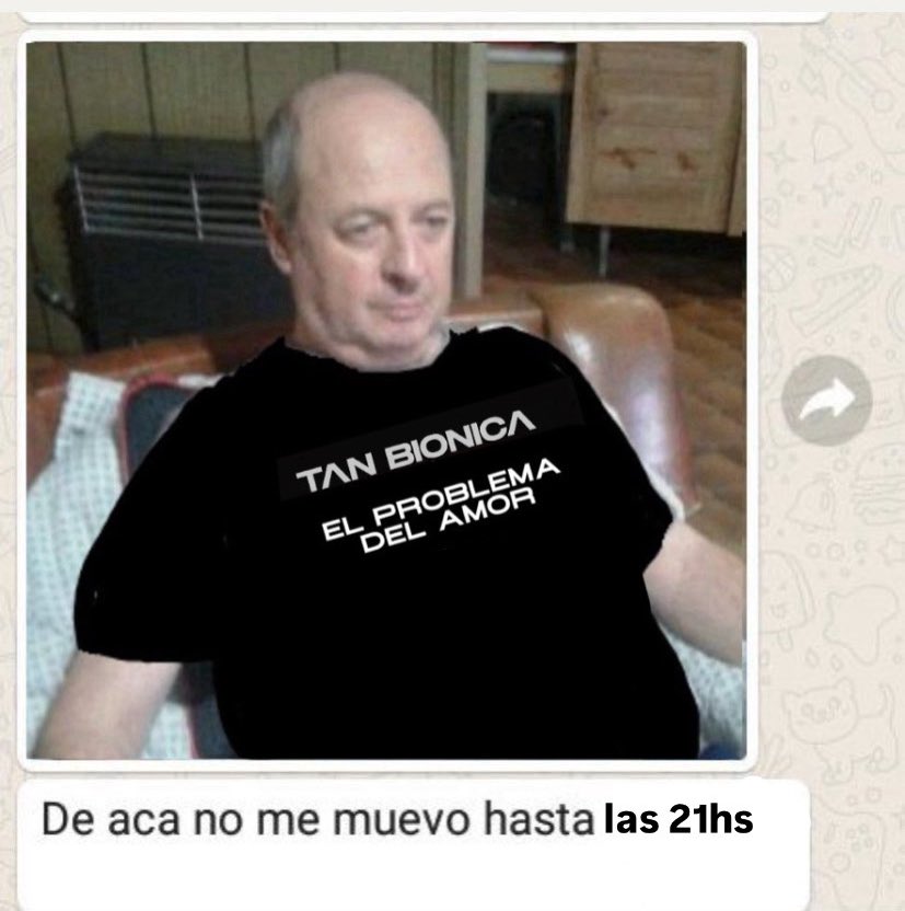 HOY SALE EL PROBELMA DEL AMOR HOY VULEVE TAN BIÓNICA