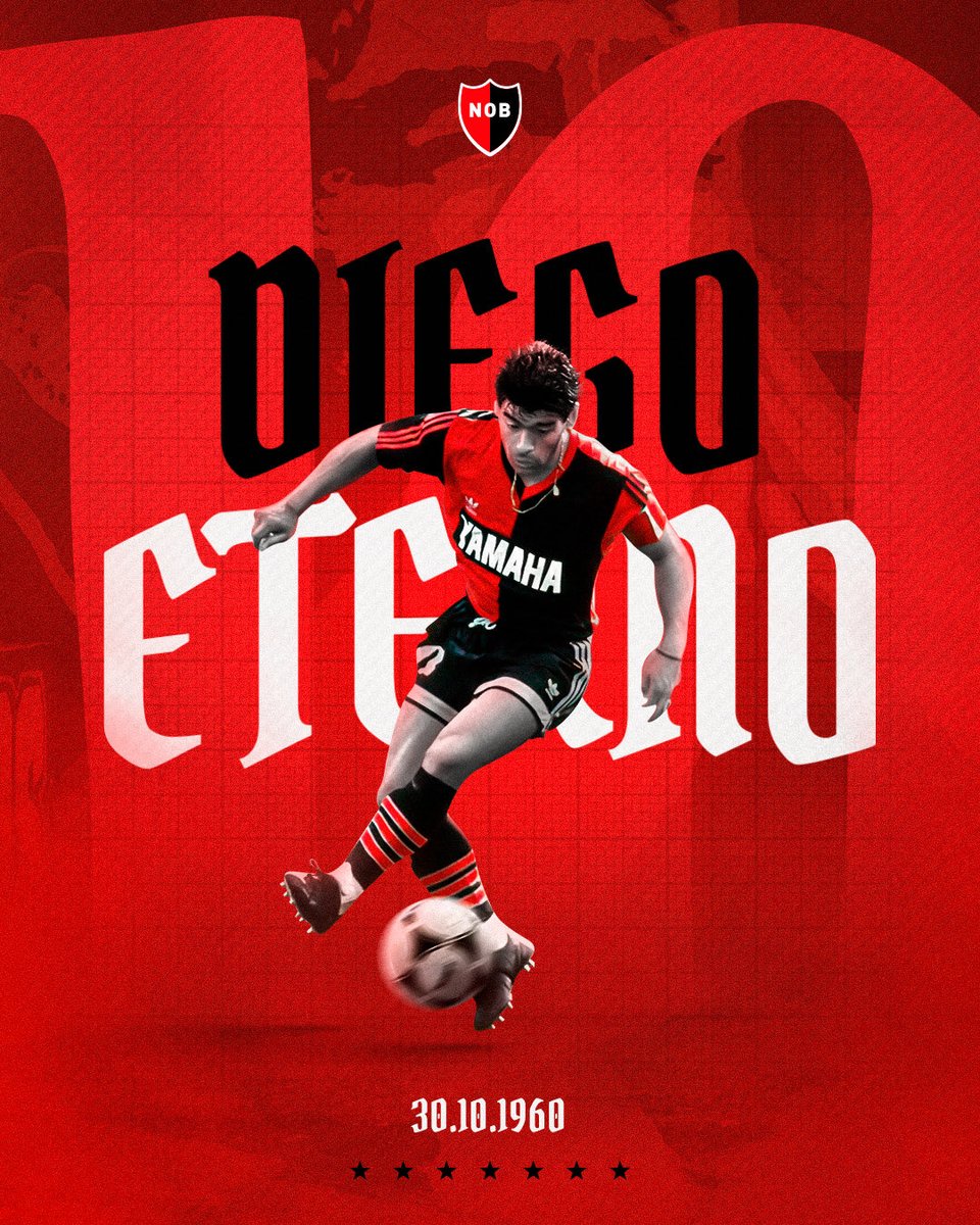 Te extrañamos todos los días. 

¡Feliz cumple, D1EG0! ❤️🖤