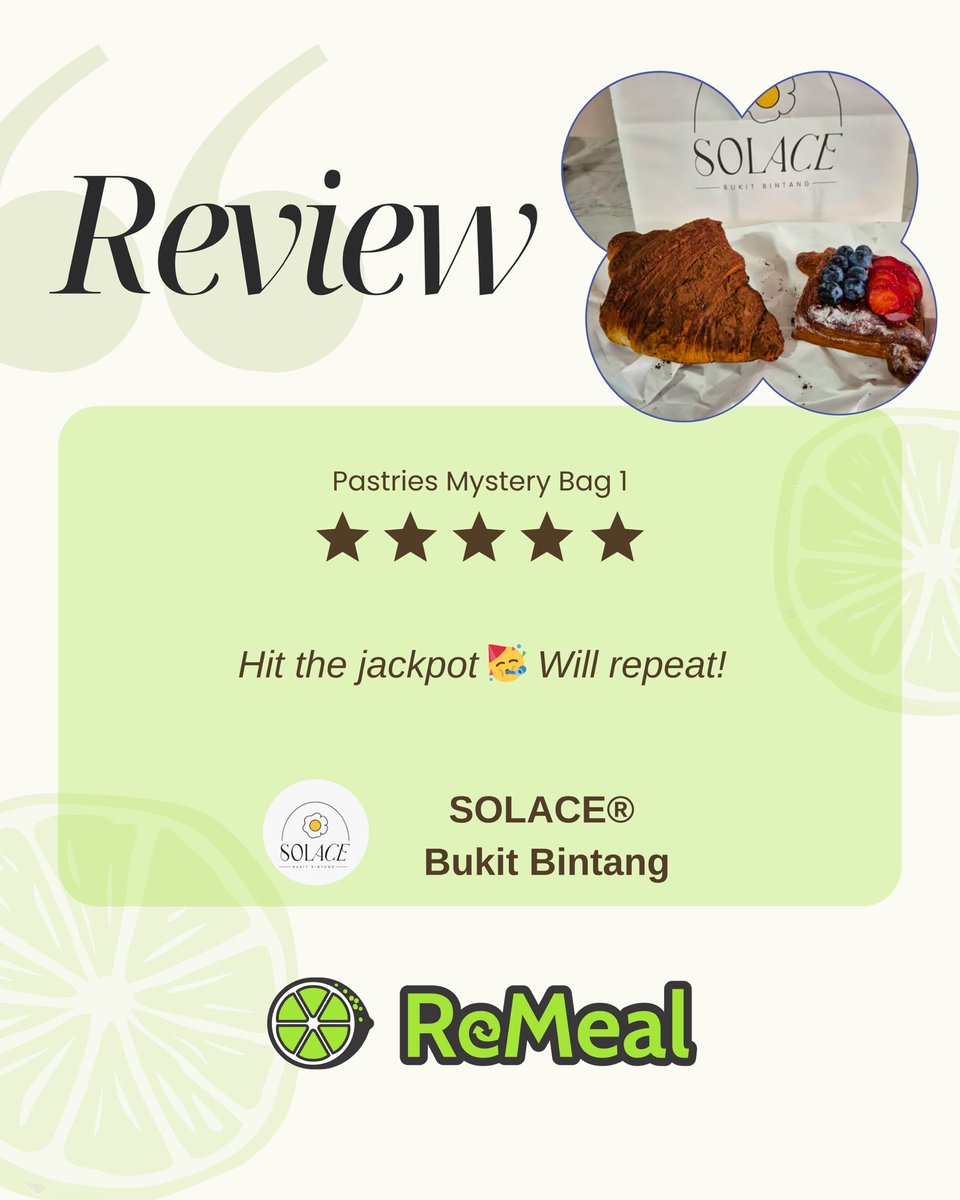ReMeal 🍋🟩 Rescue Surplus Food in Malaysia tweet media