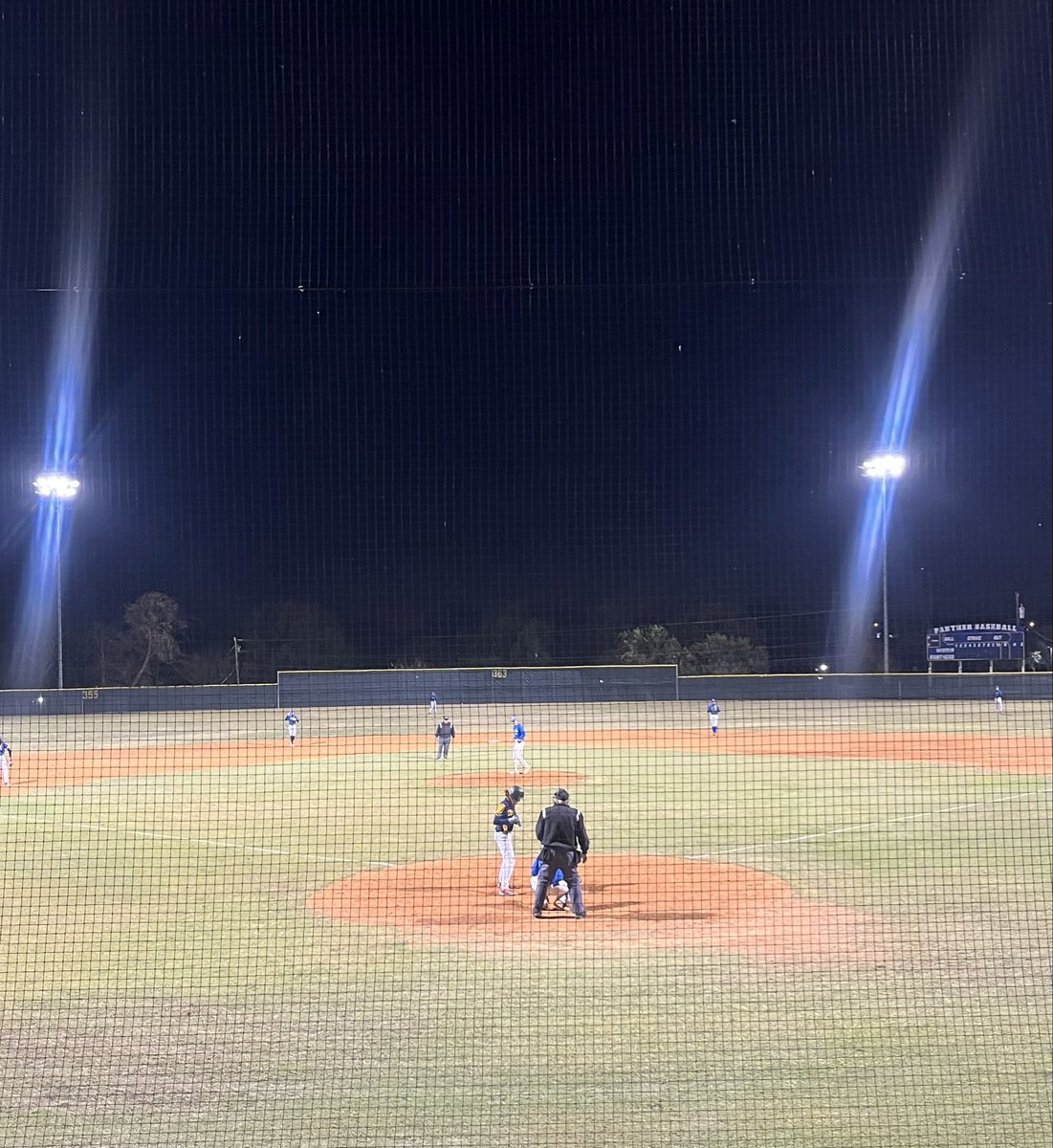 Enjoying our last Fall Ball game tonight!  Keep working and getting after it!