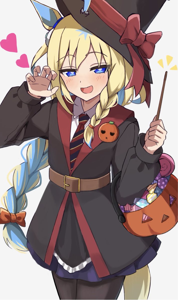 「お菓子くれる……？
それとも……いたずらされる……？」