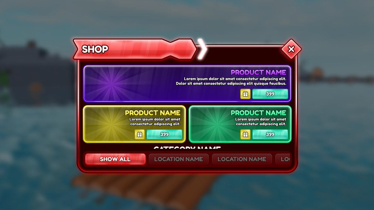 EcliptUI's tweet image. Here&apos;s some more Anime UI I did for a commission!! ^-^

🌟 | Need new UI for your project? DM me for a quote and get your UI within 48-72 Hours!

#ROBLOX #RobloxUI #RobloxDev #UI #UIUX