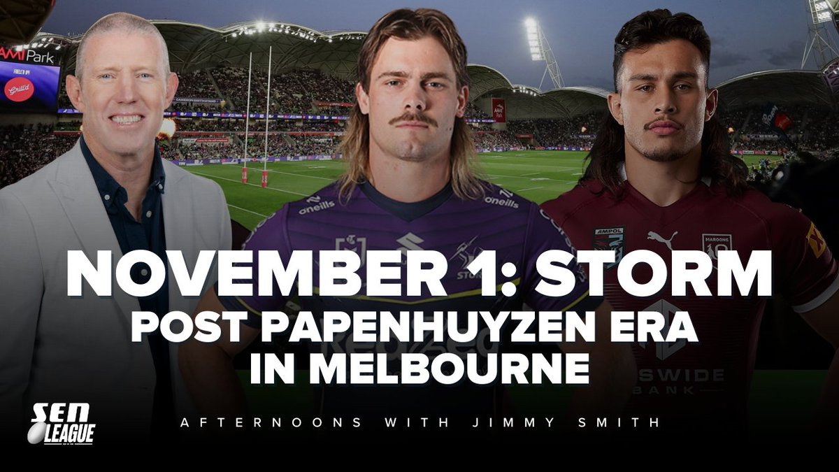 Post Papi Era in Melbourne!

Jimmy dives into what life will look like for the Storm now that Papi has moved on and whether or not this opens up a return for a former Storm star. 

Watch here: youtu.be/D4oL1ppUO7s