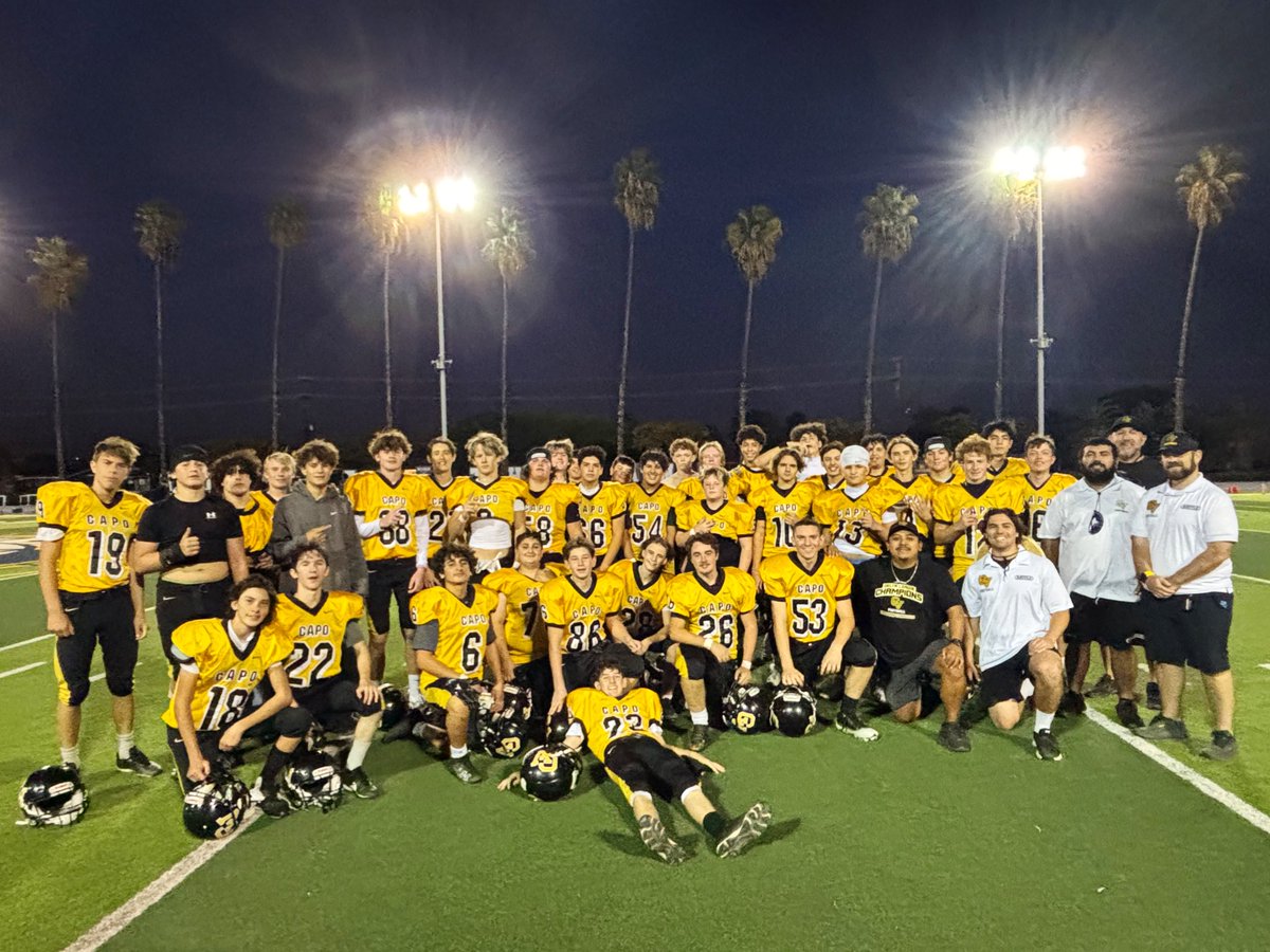 Capo Valley Football tweet media