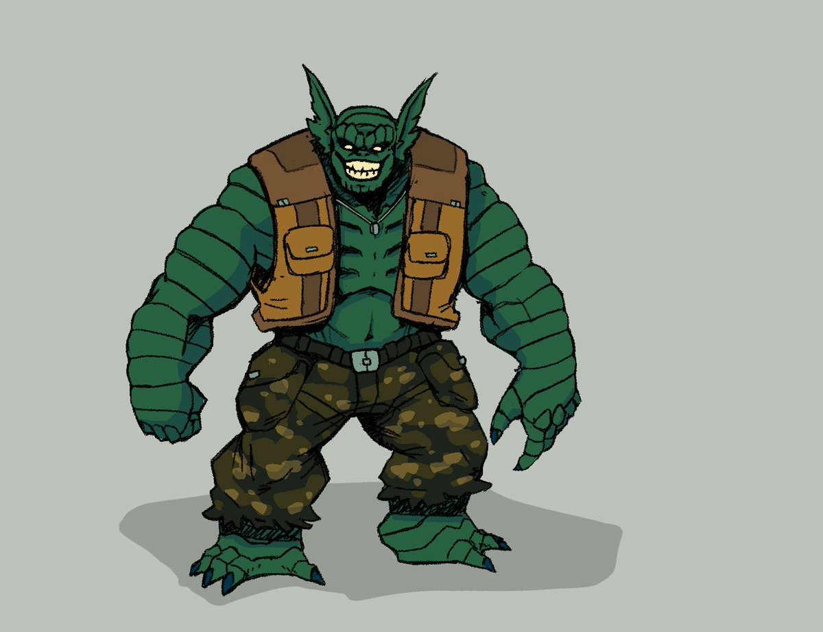 thanesart's tweet photo. Emil Blonsky "The Abomination" https://t.co/cADsYBB7wB