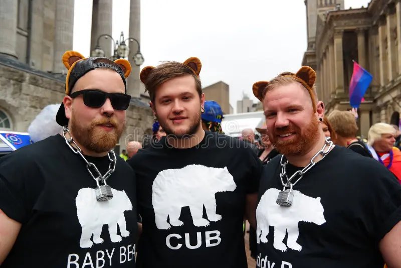Gay Bear Evolution:
Cub -> Bear -> Daddy Bear 
#gaybears