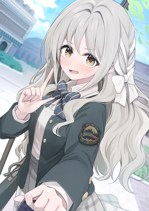 今日こそは付き合ってもらいますからね! #桜井ミヨ #ブルアカ