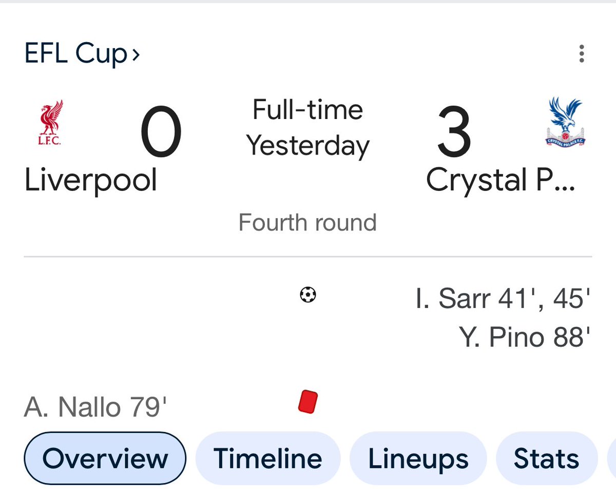 richardlucas977's tweet image. Liverpools best shot at silverware this season has now gone.