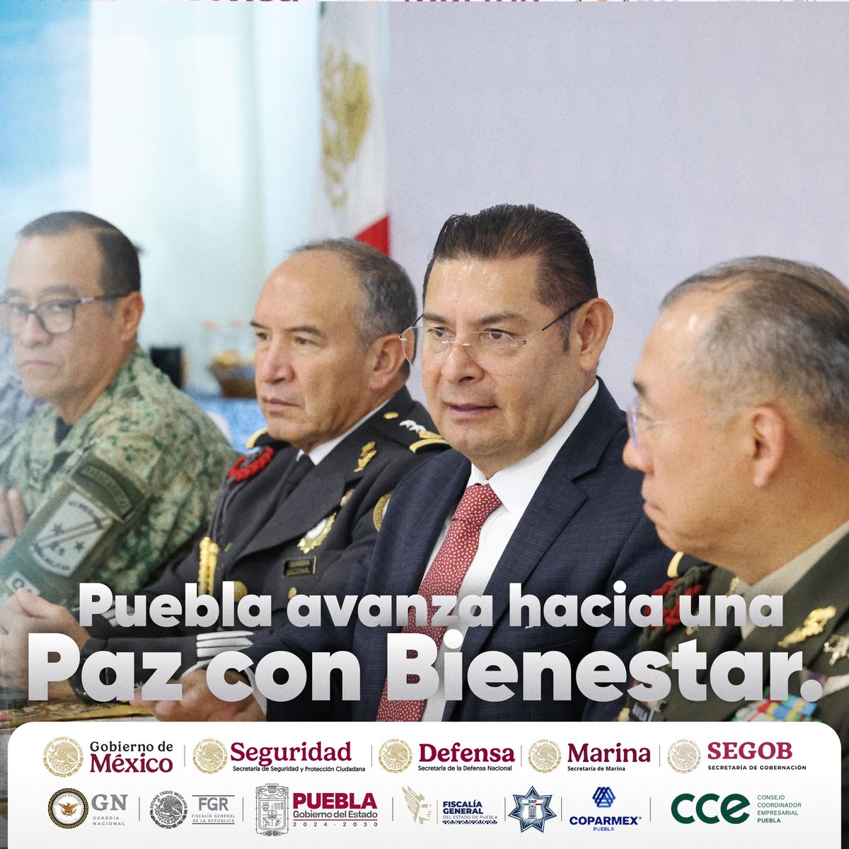 Cuando hay coordinación, hay resultados. 👮🏼‍♀️🚔☝🏼  

En Puebla, la incidencia delictiva sigue a la baja gracias al esfuerzo conjunto de los tres órdenes de gobierno 🫱🏼‍🫲🏼 y a la Estrategia Nacional de Seguridad 🚓 de nuestra Comandanta Suprema, la Dra. <a href="/Claudiashein/">Claudia Sheinbaum Pardo</a>. 🇲🇽✨