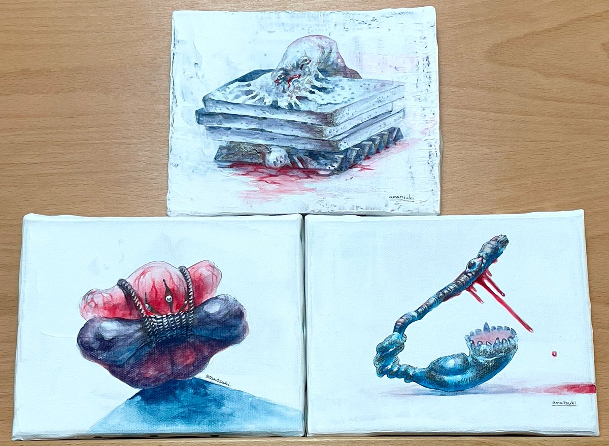 コラージュ油彩画  「カオス」 150年前に起きた“復興の失敗”とは？ カオス*ラウンジ新芸術祭2017市街