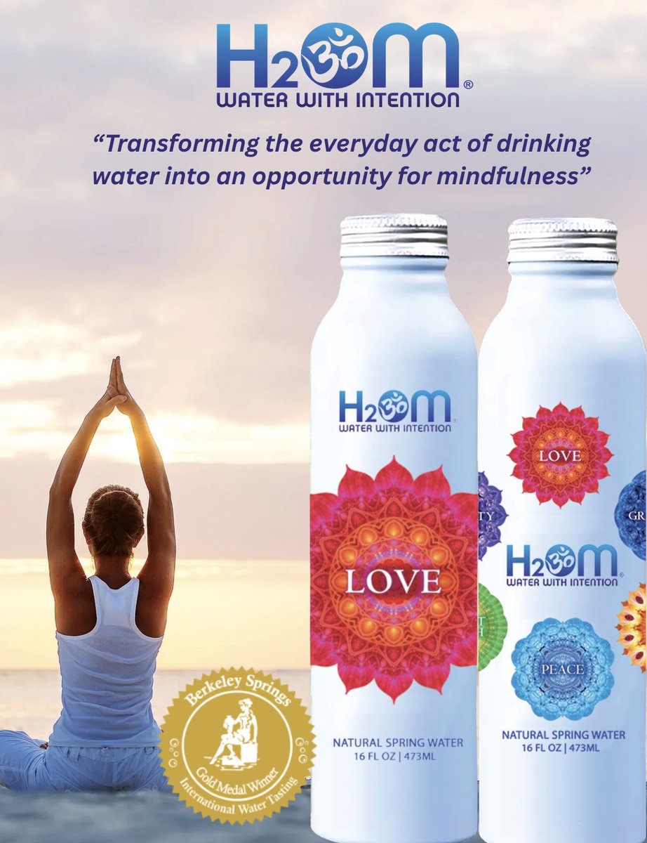 H2OmWater's tweet photo. Let's create a more peaceful, kind, and sustainable world together! 
Join our movement at https://t.co/dXZHpZMsRo 
#vibrationhydration #naturalspringwater #lovewater https://t.co/wtRmsya1rd