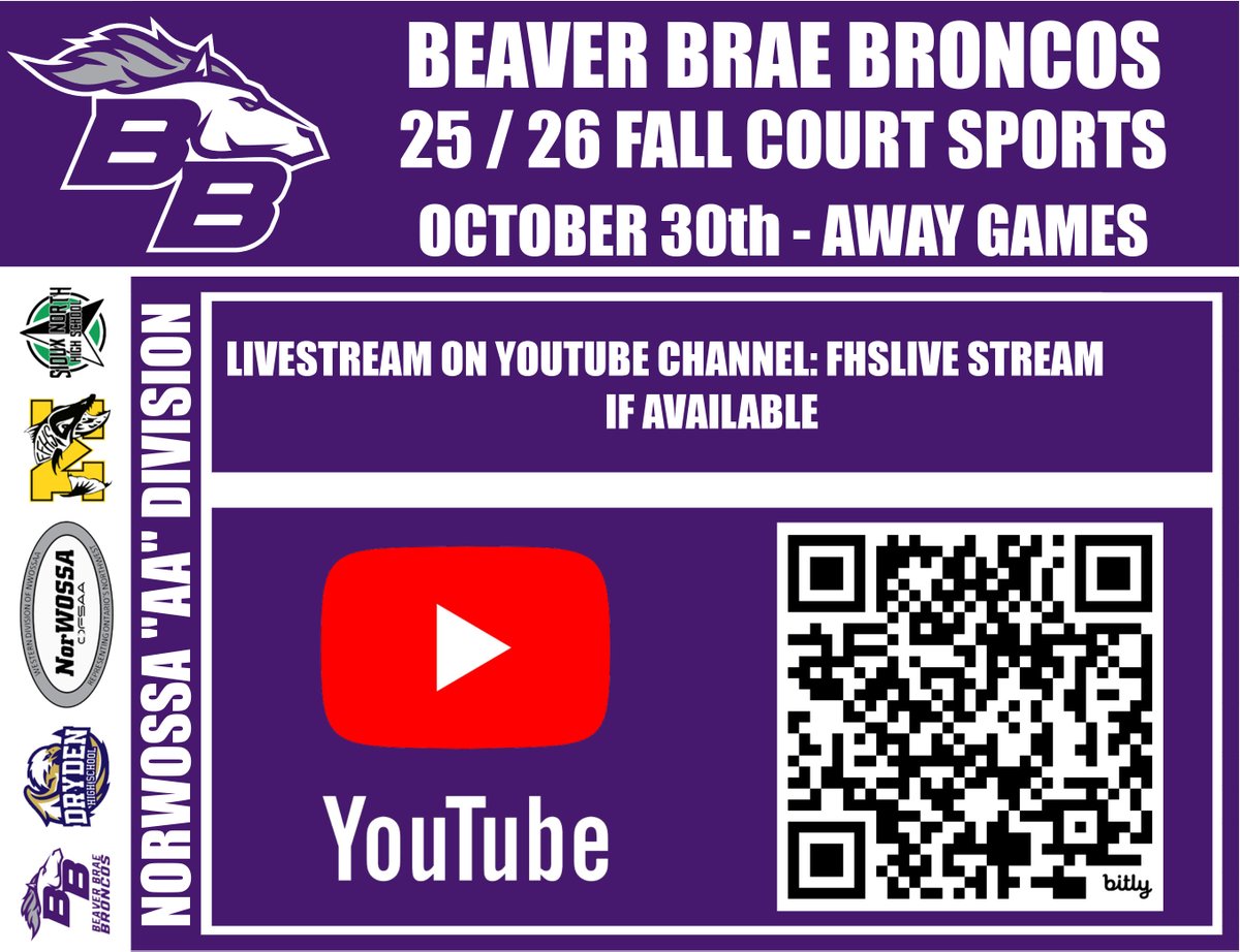 Best wishes to our Court Sport teams as they travel to Fort Frances on Thursday to  close out the regular season.

If available, livestream on the FFHS YouTube Channel.